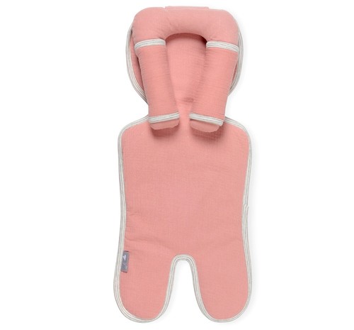 ריפודית, תומך ראש וחבקים לסלקל עשוי 100% כותנה טטרה - ורוד