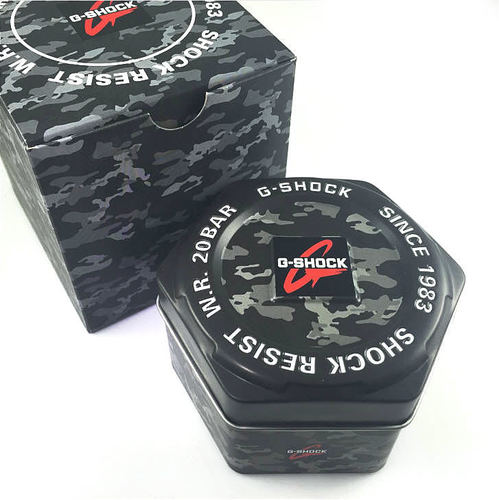 CASIO GM-2100B-4A CARBON קרבון מתכתי 