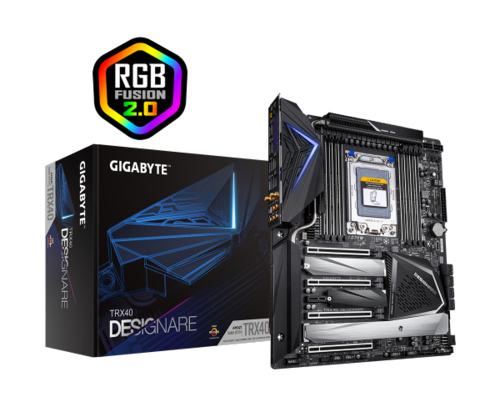 לוח אם Gigabyte TRX40 Designare 1.1 XL-ATX For AMD THREADRIPPER