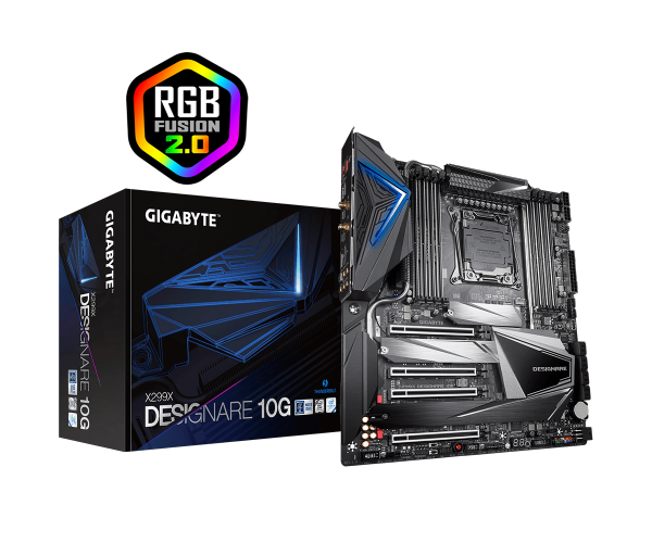 לוח אם Gigabyte X299X DESIGNARE 10G 2066 2X10G lan thunderbolt 3