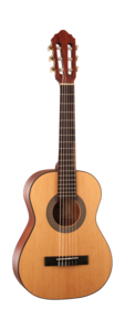 גיטרה קלאסית 1/2 כולל נרתיק Cort AC-50