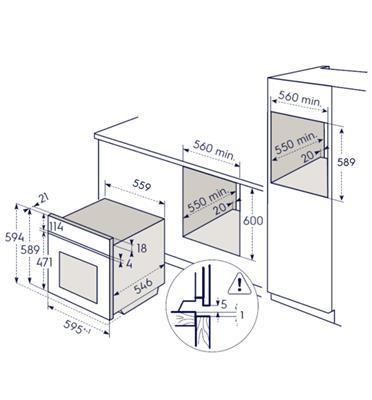 תנור אפיה ELECTROLUX EOH6426X