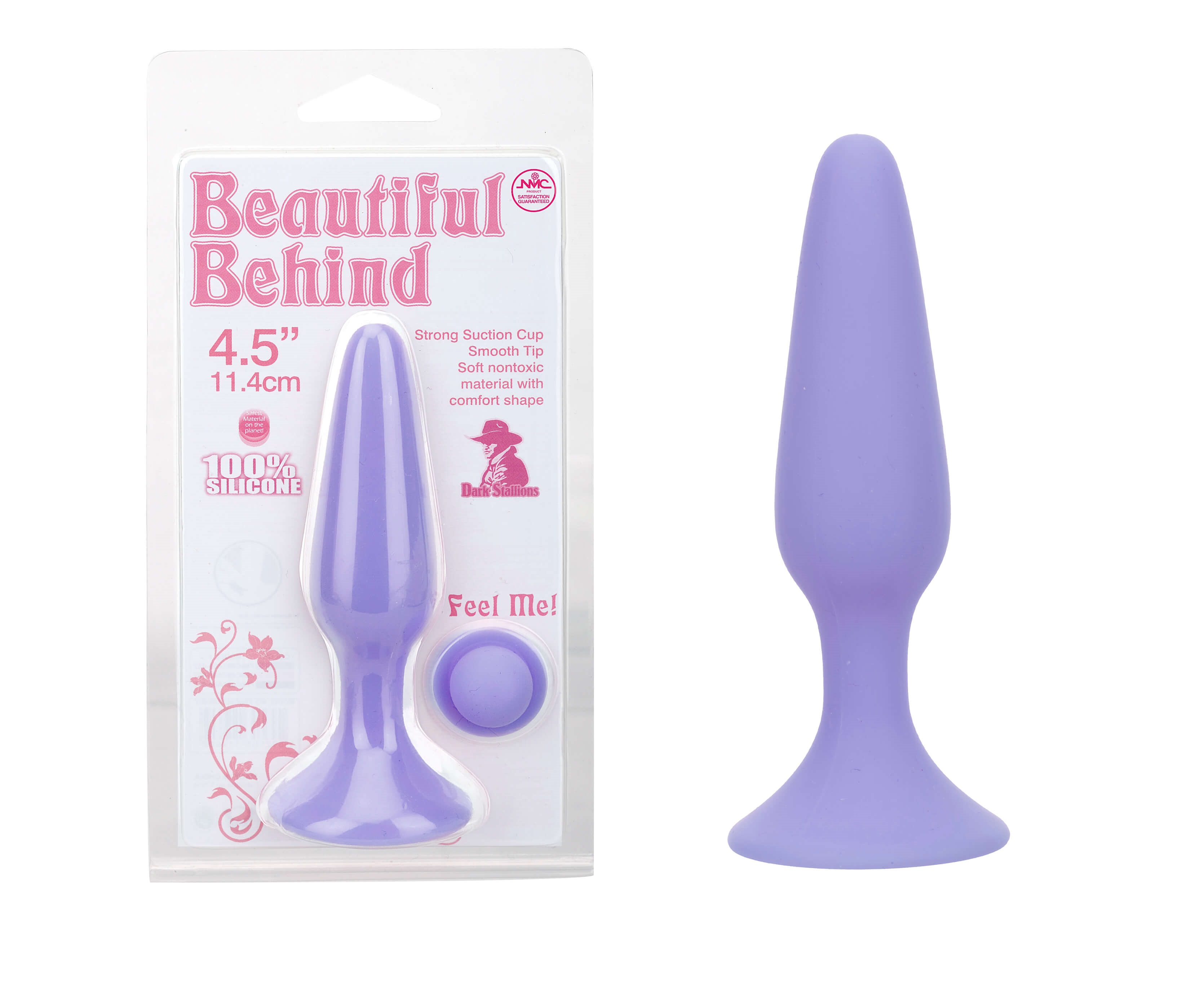 פלאג אנאלי למתחילות מסיליקון באורך 11.4 ס"מ NMC - Beautiful Behind 