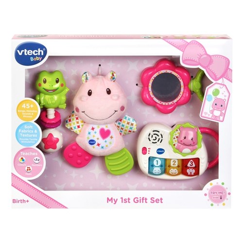 חבילת המתנה הראשונה שלי - ורוד vtech