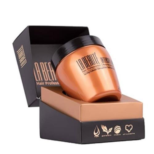 מסכת אינטנסיב קרטין ושמן ארגן ללא מלחים לשיער יבש 500 מ