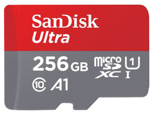 כרטיס זיכרון SanDisk Ultra® microSDXC SDSQUA4-256G 256GB
