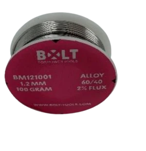בדיל הלחמה 100גרם עובי 2.1ממ – BM121001 BOLT