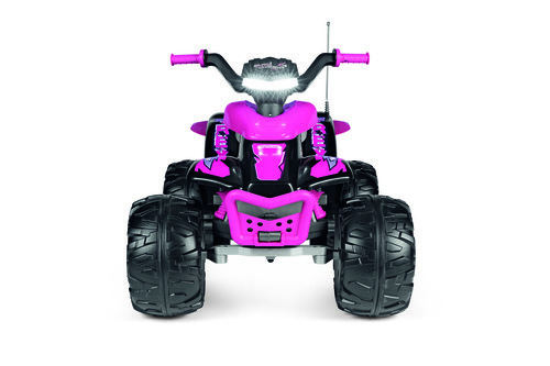 טרקטורון קורל W330 ורוד 12V Peg perego