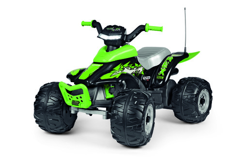 טרקטורון קורל W330 ירוק 12V Peg perego