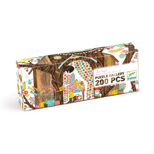 פאזל גלריה 200 חלקים - בית העץ 