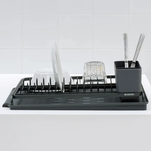 מתקן יבוש כלים, גדול - שחור Brabantia Y-117404 ברבנטיה - עולם הפרזול 04