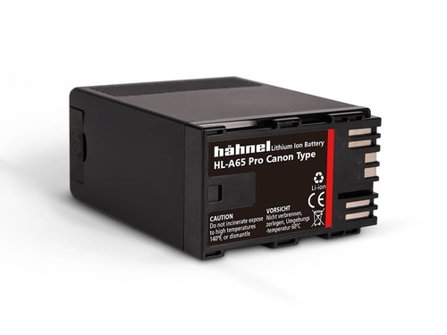 hahnel hla65pro replacment battery for canon bp-a65