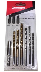 סט 10 מקדחים וביטים MAKITA P1129-10