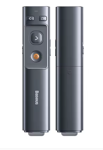 שלט תואם רחוק למצגות עד 100M חיבור TYPE C או USB רגיל עם לייזר בצבע אדום דגם M100