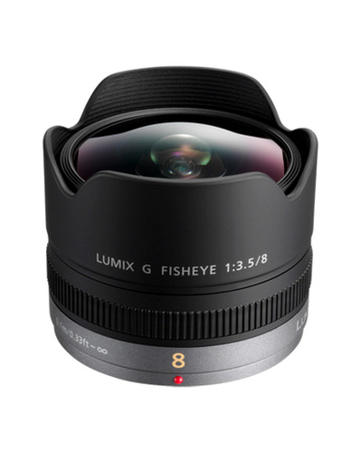 עדשת עין הדג Panasonic LUMIX G 8mm F/3.5 Fisheye Lens