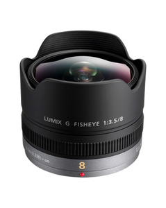 עדשת עין הדג Panasonic LUMIX G 8mm F/3.5 Fisheye Lens