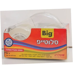 ביג סלוטייפ שקוף סט 4 יח