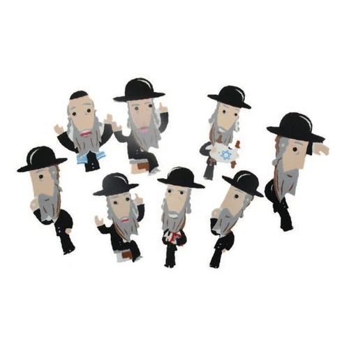 מדבקות סול חסידים , 24 יח'