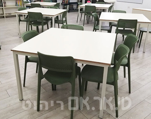 שולחנות בית ספר וכסאות פלסטיק דגם מילה