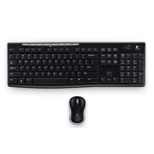 סט אלחוטי מקלדת ועכבר Logitech MK270