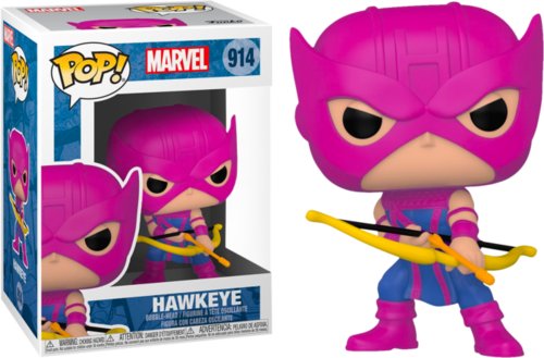 POP Marvel: Experience- Classic Hawkeye (אקסקלוסיבי מדבקה כסופה)