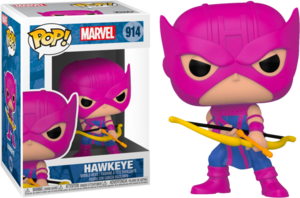 POP Marvel: Experience- Classic Hawkeye (אקסקלוסיבי מדבקה כסופה) Funko