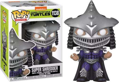 POP Movies: TMNT 2- Super Shredder (MT) (אקסקלוסיבי מדבקה כסופה)