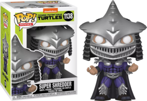 POP Movies: TMNT 2- Super Shredder (MT) (אקסקלוסיבי מדבקה כסופה) Funko