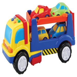 משאית מוביל אורקולית + 4 מכוניות