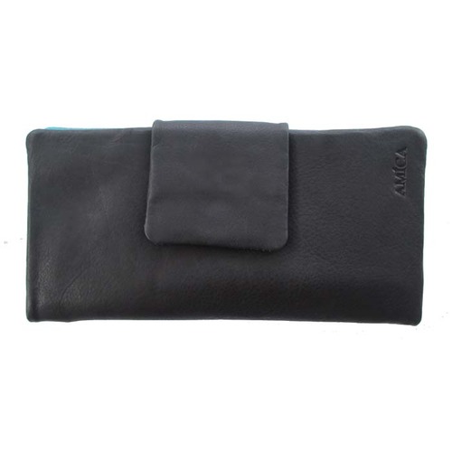 AMICA  ארנק עור מדהים  לנשים במגוון צבעים 70595  Amica moda