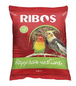תערובת לקוקוטיל וציפורי אהבה ארוז 1 ק