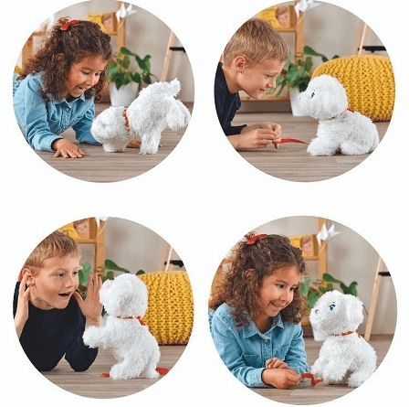 לאקי כלבלב שובב – מבצע 15 פקודות בעברית ורוקד לצלילי שירים - ביגל