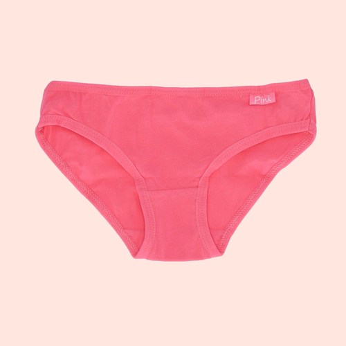  מארז 5 תחתוני ילדות PINK חלק