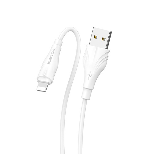 כבל טעינה ודאטה 3 מטר Borofone BX18 USB To Lightning