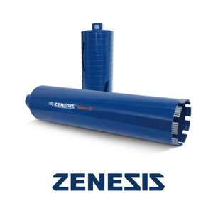 מקדח יהלום קוטר 52 מ"מ 2" הברגה "1/2 אורך 450 מ"מ ZENESIS