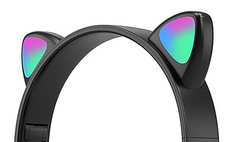 אוזניות בלוטוס אזניים Cat Ears