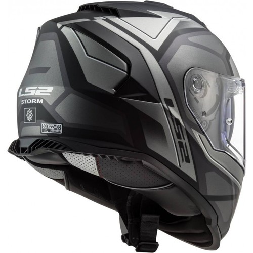קסדת אל אס 2 סטורם טיטאניום / שחור מט LS2 FF800 STORM FASTER