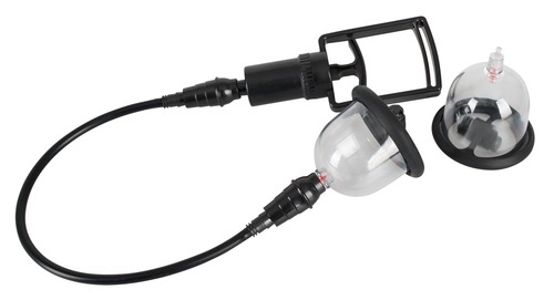 משאבה ידנית לפטמות  Vibrating Nipple Cups