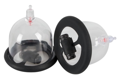 משאבה ידנית לפטמות  Vibrating Nipple Cups