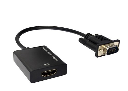 מתאם Protec VGA to HDMI DM154