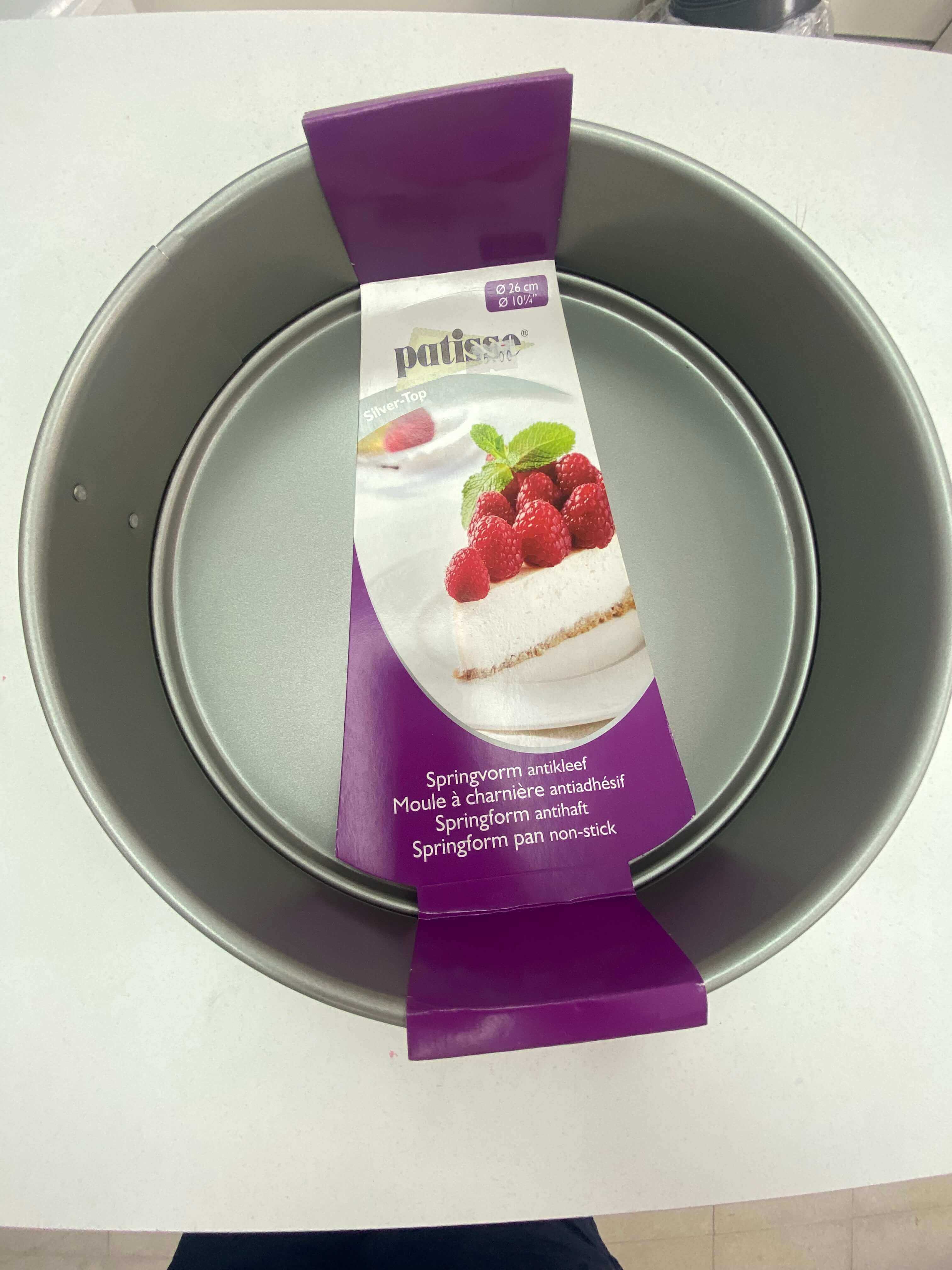 תבנית קפיץ PATISSE 26/10