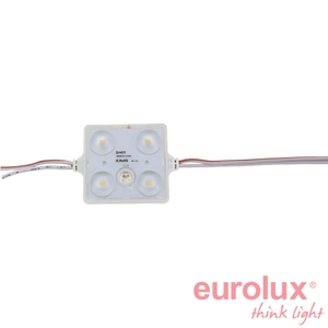 מודול רביעייה 1.6W 160° 12V אדום (לרכישה באריזות של 20 יח' בלבד) יורולוקס 
