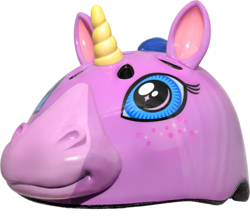 קסדה לילדים חד קרן ורוד 5+