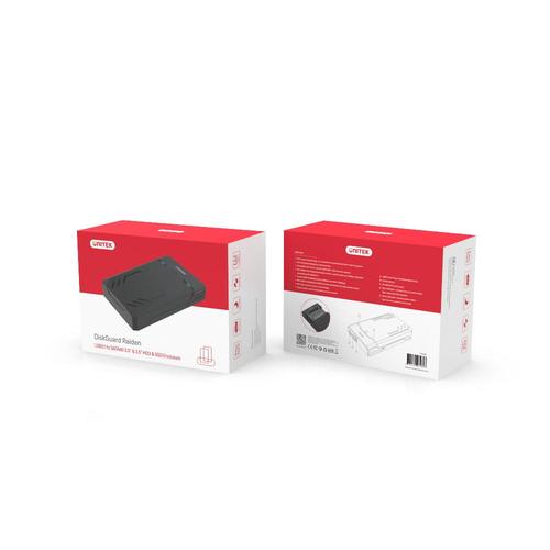 USB3.1 to SATA6G 2.5”/3.5” Hard Disk Enclosure מארז ומתאם לדיסק קשיח Unitek Y-3035