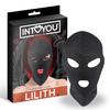 מסיכת פנים מקצועית עם פתח לחדירה מבית Lilith Mask Opening in the Mouth and Eyes Color