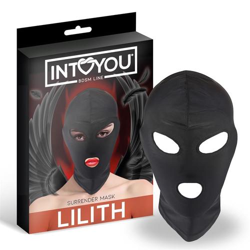 מסיכת פנים מקצועית עם פתח לחדירה מבית Lilith Mask Opening in the Mouth and Eyes Color