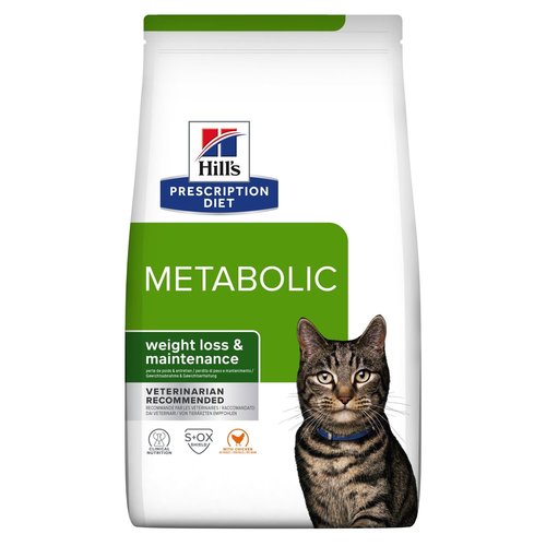 הילס מזון רפואי Metabolic (מטבוליק) לחתול 3 ק
