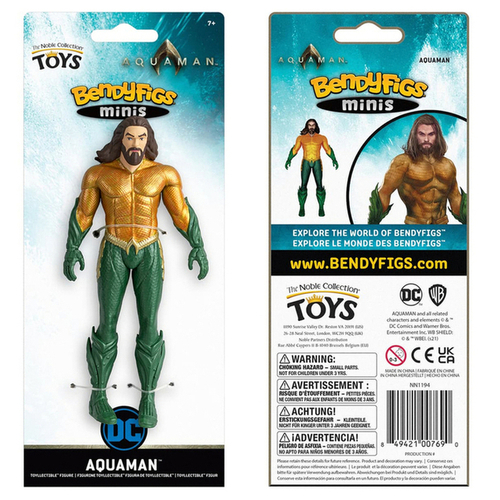 DC Aquaman Mini Bendyfig