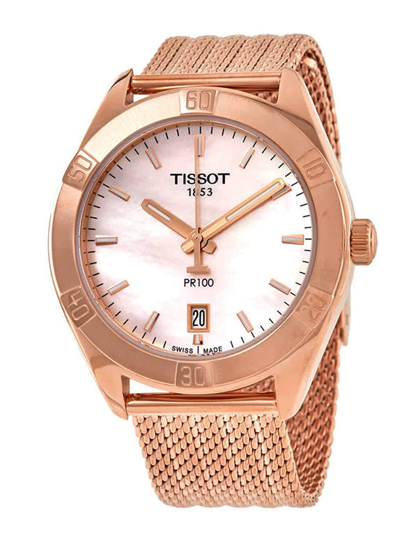 שעון Tissot אנלוגי יוקרתי לאישה