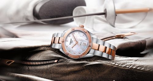 שעון Tissot אנלוגי יוקרתי לאישה